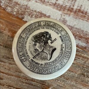 Titanic Artifact. Ceramic Toothpaste Holder